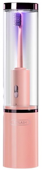 Электрическая зубная щетка со стерилизатором T-Flash UV Sterilization Toothbrush, pink - 4