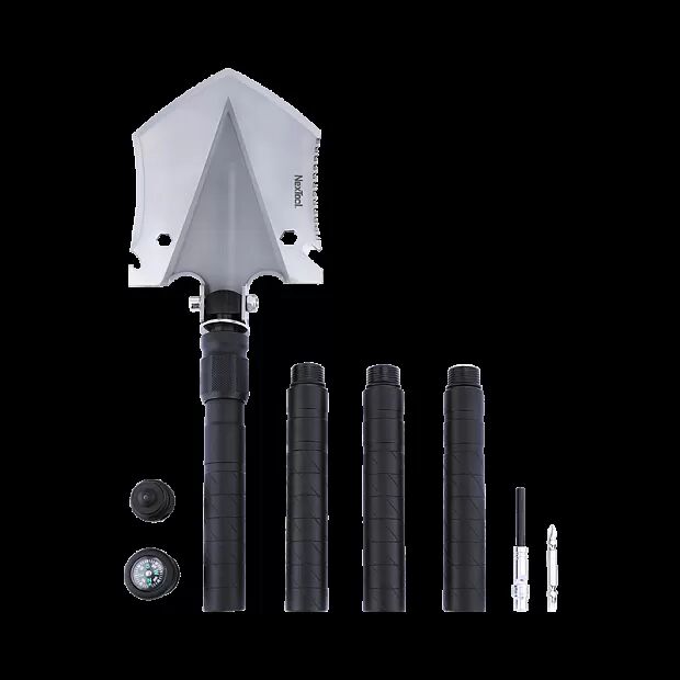 Многофункциональная лопата Nextool Shovel 100 см (Black) - 1