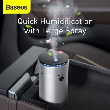 Увлажнитель воздуха BASEUS Time Aromatherapy machine humidifier, серебристый - 2