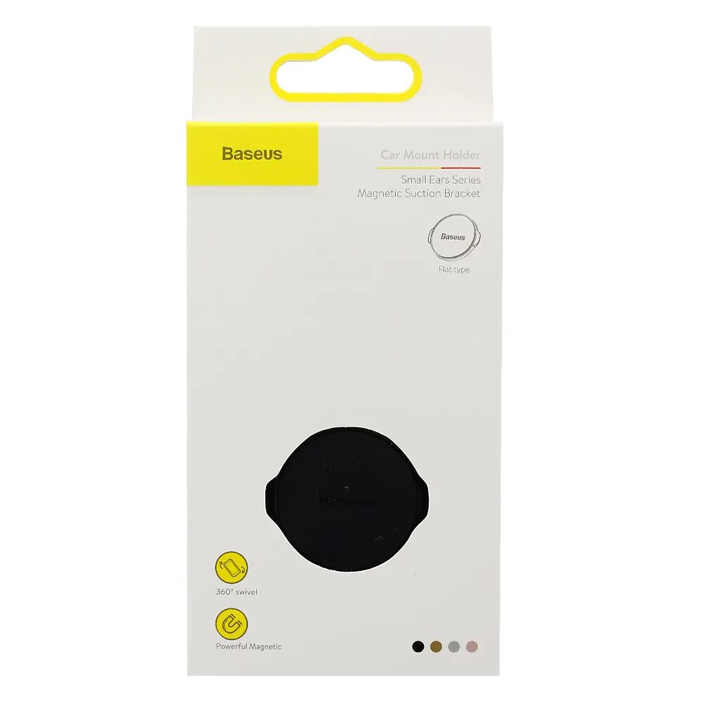 Держатель для смартфона Baseus Small ears series Magnetic suction bracket SUER-C01 (Black) - 5