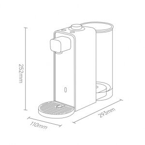 Термопот Scishare Antibacterial Instant Hot Water Dispenser Mini 1.5L (S2306) Blue - 3