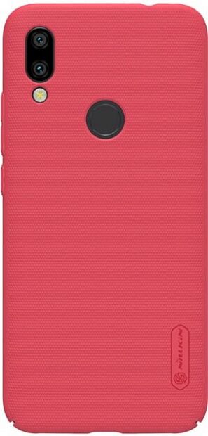Чехол для Xiaomi Mi Play Nillkin Super Frosted Shield Case (Red/Красный) - 1
