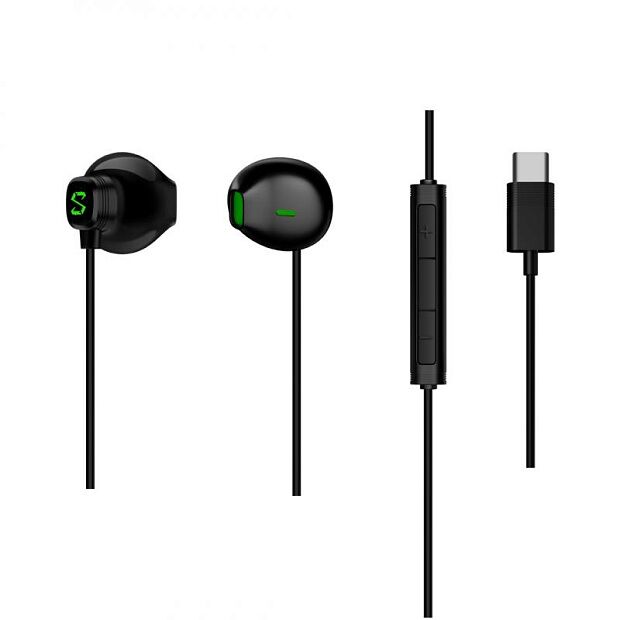 Наушники Black Shark Game Type-C In-Ear Headphones (Black/Черный) 