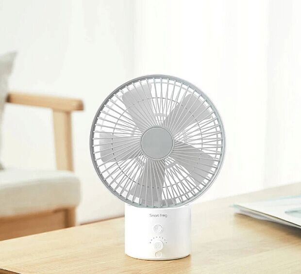 Портативный настольный вентилятор Smart Frog Air Circulation Fan White MF100 (White) - 2