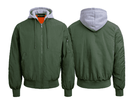 Спортивная куртка Xiaomi Cotton Smith Hot Special Cotton Thermal Storage Warm Flight Jacket (Green) - 2