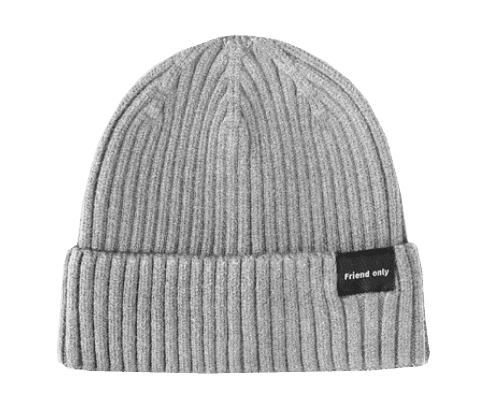 Шапка Friend Only Fashion Warm Velvet Knit Hat (White/Белый) - 1
