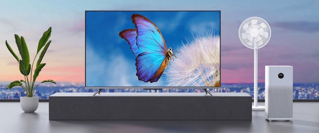 Дизайн телевизора Xiaomi TV Q1E 55” 