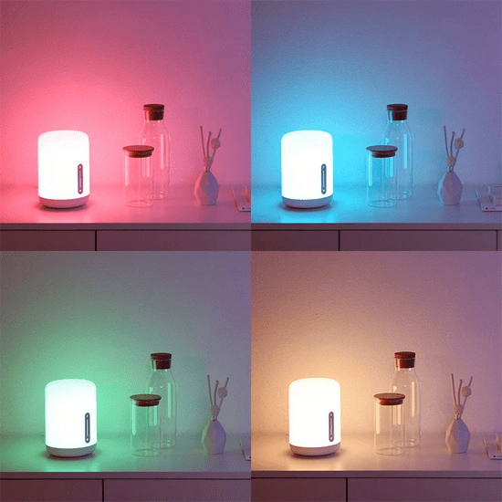 Варианты свечения ночника Xiaomi Mijia Bedside Lamp 2