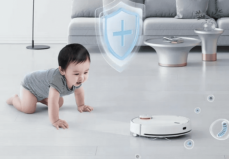 Антибактериальное действие робота-пылесоса Xiaomi Mijia Robot Vacuum-Mop 2 MJST1S