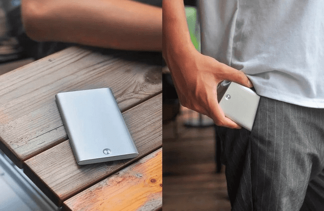 Внешний вид визитницы Xiaomi MIIIW Rice Business Card Case