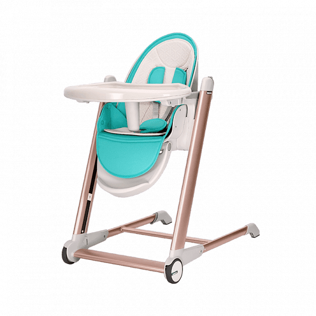 Складной стульчик для кормления детей Xiaomi Bebehoo-Assisted Infant Dining Chair (Blue/Голубой) - 1