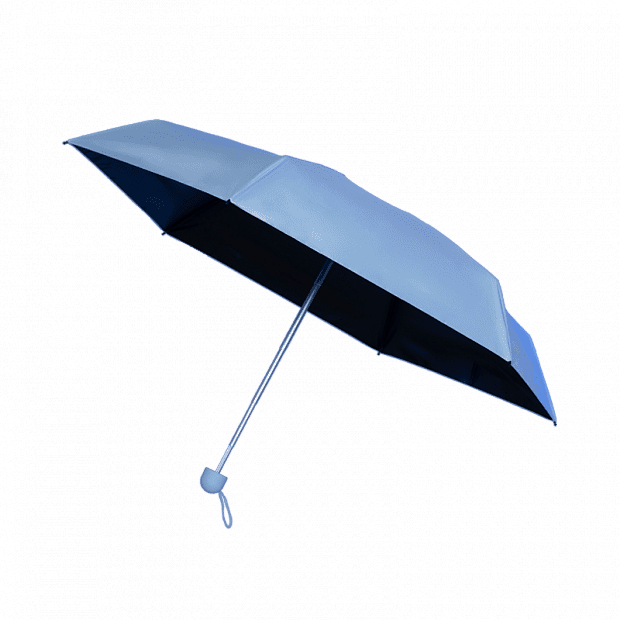 Xiaomi Empty Valley Off Sunscreen Black Plastic Umbrella (Blue) - 1