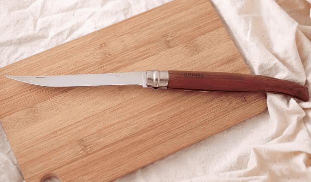 Нож филейный Opinel 15, нержавеющая сталь, рукоять бубинга, 243150 - 4