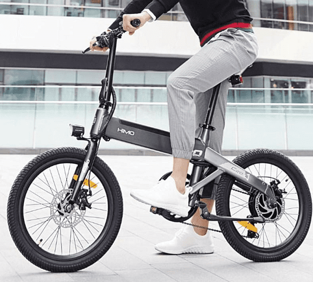 Электрический велосипед HIMO C20 Electric Power Bicycle 36V20 (Grey/Серый) - 3