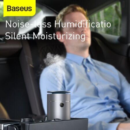 Увлажнитель воздуха BASEUS Time Aromatherapy machine humidifier, серебристый - 4