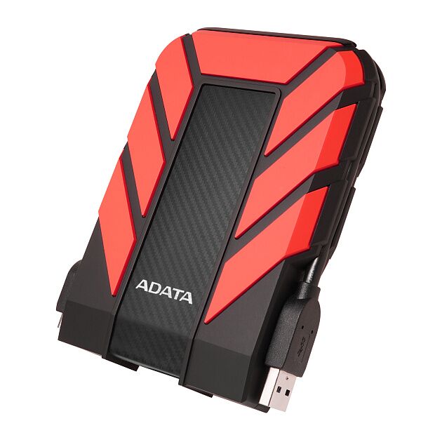 Внешний жесткий диск Portable HDD 2TB ADATA HD710 Pro (Red), IP68, USB 3.2 Gen1, 133x99x27mm, 390g - 3
